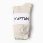 Набор женских носков KAFTAN Base, 2 пары, размер 36-39 (23-25 см) молочн/оливк - Фото 3