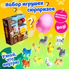 Набор игрушек-сюрпризов в шаре «Домашние животные» - фото 321087122