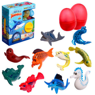 Набор игрушек-сюрпризов в шаре «Подводный Мир»