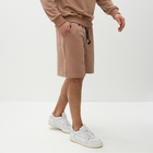 Шорты мужские MINAKU: Casual Collection MAN цвет бежевый ,р-р 52 - Фото 2