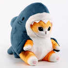 Мягкая игрушка «Котик-акула», 35 см - фото 321116121