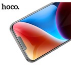 Защитное стекло Hoco для Iphone 15 Plus/16 Plus, Full-screen, 0.4 мм, полный клей - Фото 4
