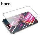 Защитное стекло Hoco для Iphone 15 Pro, Full-screen, 0.4 мм, полный клей - фото 9046534