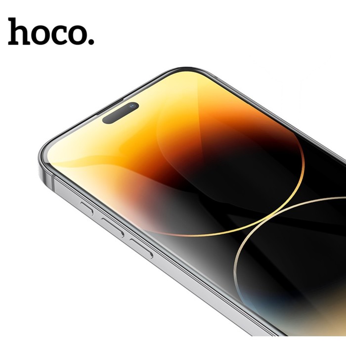 Защитное стекло Hoco для Iphone 15 Pro, Full-screen, 0.4 мм, полный клей