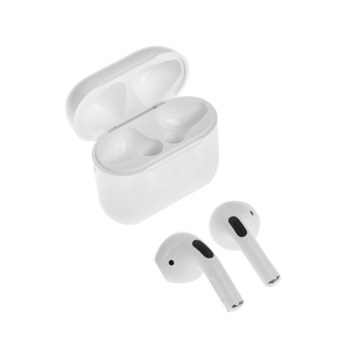 Наушники BYZ i20, беспроводные, вкладыши, микрофон, с шумоподавлением, ВТ 5.0, 180 мАч, белые