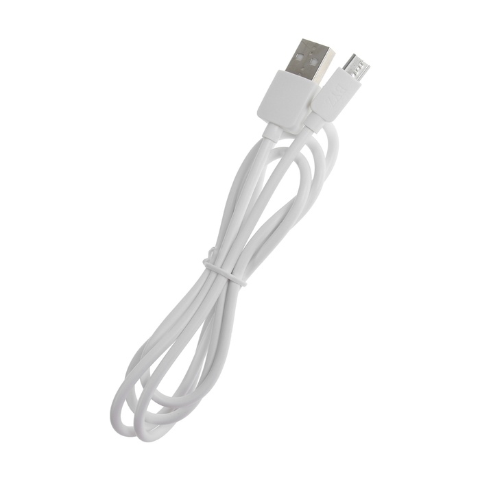 Кабель BYZ BL-641, micro USB - USB, 1 А, 1 м, передача данных. белый - фото 51531772