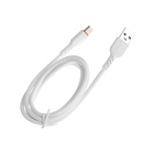 Кабель BYZ BC-151, Type-C - USB, 5 А, 1.1 м, TPE, белый - фото 51531781 Кабель BYZ BC-151, Type-C - USB, 5 А, 1.1 м, TPE, белый - фото 51531781