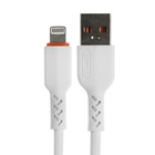 Кабель BYZ BC-151, Lightninig - USB, 5 А, 1.1 м, TPE, белый - Фото 2