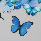 Наклейки для творчества пластик PVC "Звездные бабочки" набор 40 шт 9х10.5 см - Фото 3