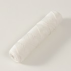 Шнур полиэфирный 3 мм 75м/125±5 гр (белый) - фото 23713773