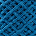 Хлопковый шнур 3 мм 220м/240±5 гр Градиент "Лето" (голубой/белый) - Фото 3