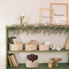 Хлопковый шнур 3 мм 220м/240±5 гр Градиент "Лето" (печенье/белый) - фото 24415783