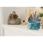 Трикотажная пряжа "Риббон" 85м/170±5 гр (Мятный) - фото 24415796