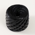 Трикотажная пряжа металлик "Дискотека" 100г (Черный) - фото 24295845