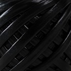 Трикотажная пряжа металлик "Дискотека" 100г (Черный) - фото 24295846