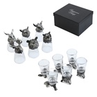 Подарочный набор рюмок-перевёртышей «Настоящему мужчине», на 6 персон, рюмка 50 мл - Фото 2