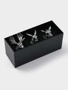 Подарочный набор рюмок-перевёртышей «Настоящему мужчине», на 3 персоны, рюмка 50 мл, стекло, металл - Фото 5