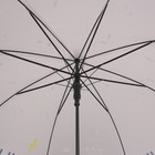 Зонт - трость полуавтоматический «Ноты», 8 спиц, R = 46/54 см, D = 108 см, рисунок МИКС - фото 11166640