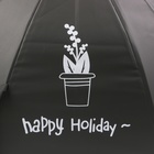 Зонт - трость полуавтоматический «Happy holiday», 8 спиц, R = 46 см, рисунок МИКС - Фото 7