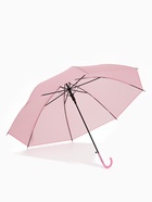 Зонт - трость полуавтоматический «Нежность», 8 спиц, R=46/54 см, d=92 см, розовый - Фото 2