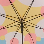 Зонт - трость полуавтоматический «Радужный круг», 8 спиц, R = 46 см, рисунок МИКС - Фото 12
