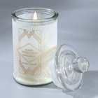 Ароматическая свеча «With love», аромат сандал, 11,5 х 5,8 см. - фото 3844626