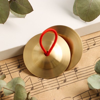 Музыкальные тарелки ручные Music Life «Мини», 5.5 см