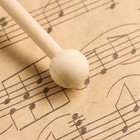 Музыкальный инструмент Гонг Music Life 9 см, колотушка в комплекте - Фото 3