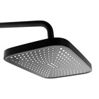 Душевая система ZEIN Z3686, верхняя и ручная лейка, ПВХ шланг, гигиенический набор, черная - Фото 8