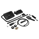 Душевая система ZEIN Z3686, верхняя и ручная лейка, ПВХ шланг, гигиенический набор, черная - Фото 18