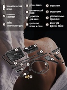 Душевая система ZEIN Z3686, верхняя и ручная лейка, ПВХ шланг, гигиенический набор, черная 9931956