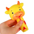 Резиновая игрушка для ванны Крошка Я «Малыши: Телёнок», с пищалкой - Фото 3