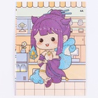 Алмазная вышивка «Майко», 13.7×18.3 см, картон, с частичным заполнением - Фото 3