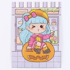 Алмазная вышивка «Момоэ» 13.7×18.3 см, картон, с частичным заполнением - Фото 3