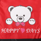 Фартук детский Этель Bear 44*60см, цв. красный, 100% п/э - фото 54768828