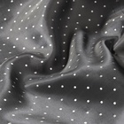 Ткань подкладочная «Горох», двусторонняя, 100 % вискоза, 1×1.4 м, серая - Фото 2