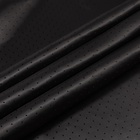 Ткань подкладочная «Горох», двусторонняя, 100 % вискоза, 1 × 1,4 м, цвет чёрный - Фото 1