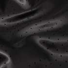 Ткань подкладочная «Горох», двусторонняя, 100 % вискоза, 1 × 1,4 м, цвет чёрный - Фото 2