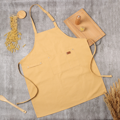 Фартук «Этель», бежевый, 63×75 см,100% хлопок