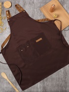 Фартук кухонный «Этель», 69×74 см, коричневый - Фото 7