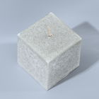 Свеча декоративная For comfort, серая, 5×5 см - Фото 2