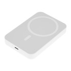 УЦЕНКА Внешний аккумулятор CRR-33, 5000 мАч, 5 W, с функцией MagSafe, Lightning, белый - Фото 1