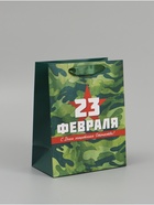 Набор подарочных ламинированных пакетов «Звезда», 10 шт, 18 × 23 × 10 см - фото 807137633