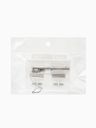 Набор мужской «Запонки + Зажим для галстука», резьба, цвет серебро - Фото 5