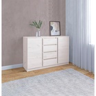 Комод для хранения «Клик Мебель. Зара», 1310×440×870 мм, цвет крафт белый - Фото 4