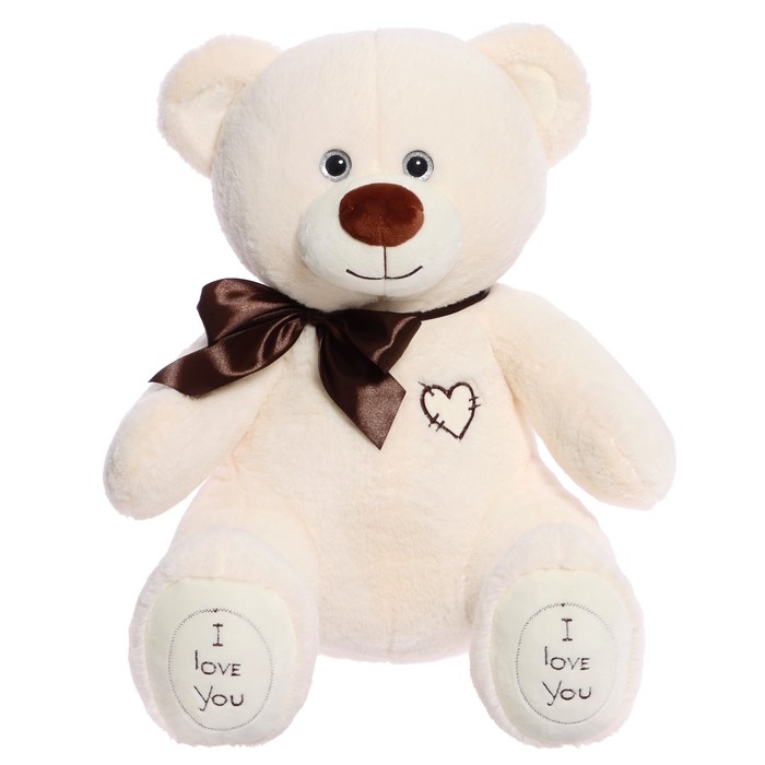 Мягкая игрушка «Медведь Фил», 65 см, цвет латте - Фото 1