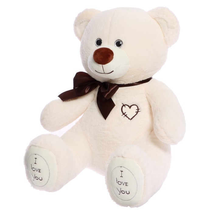Мягкая игрушка «Медведь Фил», 65 см, цвет латте
