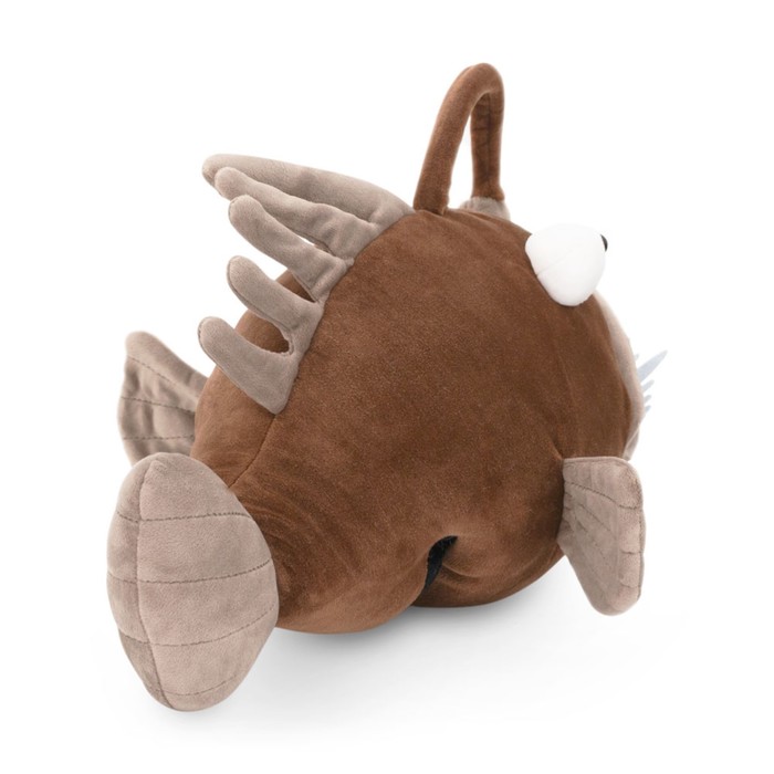Мягкая игрушка «Рыба Удильщик», цвет коричневый, 35 см