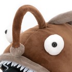 Мягкая игрушка «Рыба Удильщик», цвет коричневый, 35 см - Фото 4