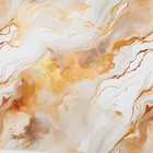 Бумага упаковочная глянцевая «Золотой мрамор», 50 х 70 см - Фото 3